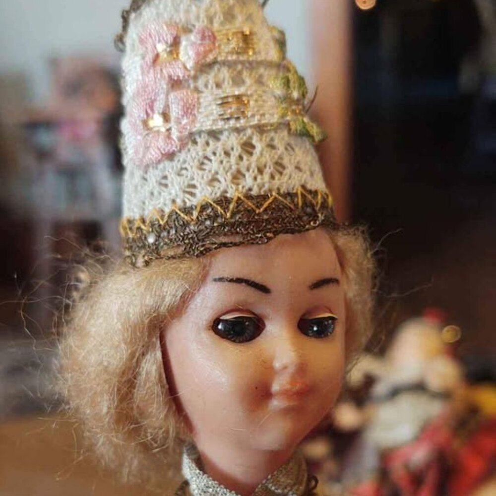 Vintage Sleepy Eyed German Doll